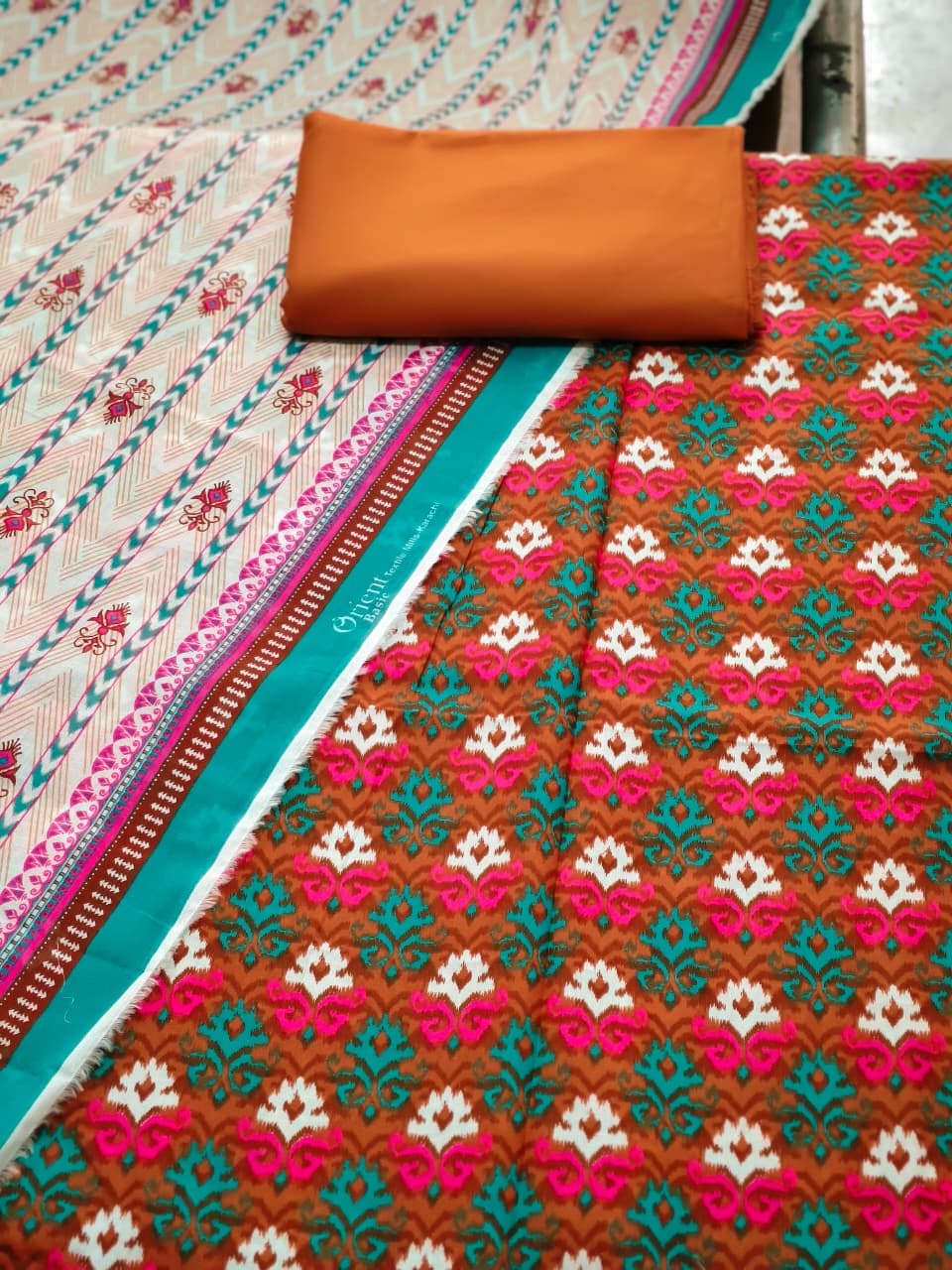 Orient Printed Lawn 3 Piece Suit for Women