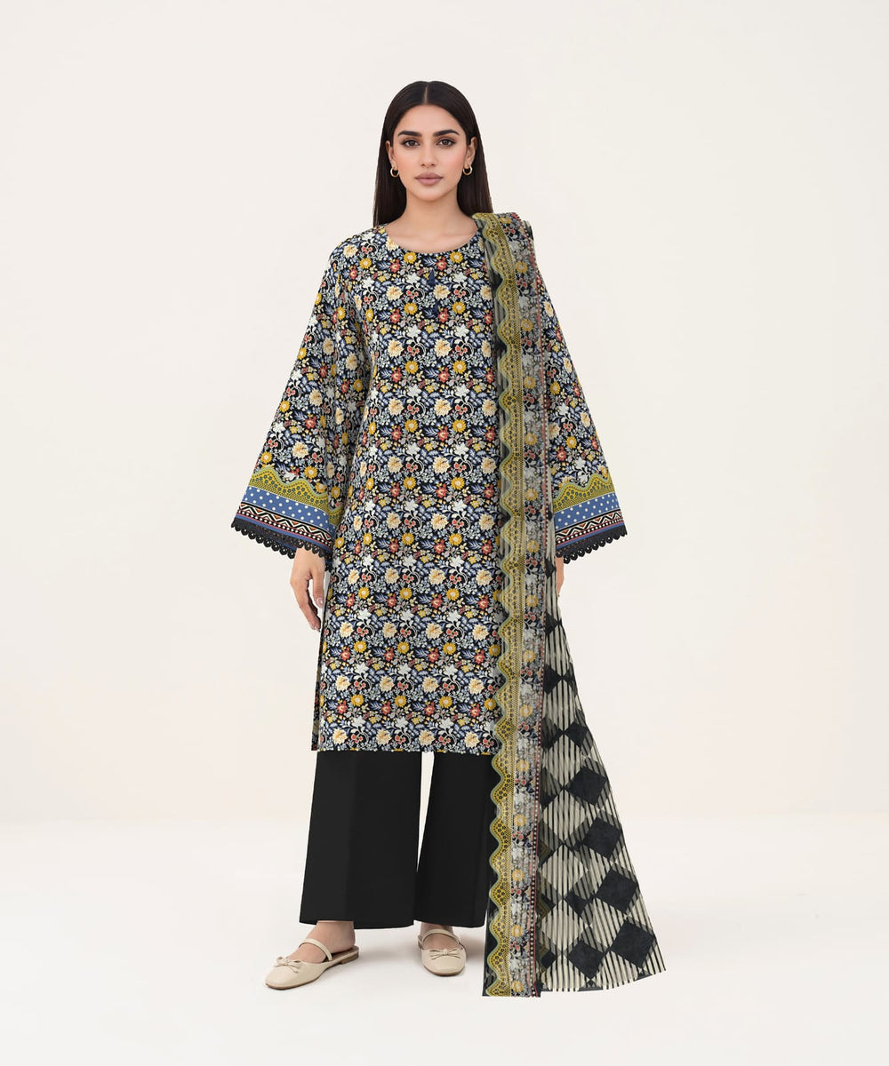 3PC SAPPHIRE Printed Lawn Collection 2026 Vol-06 (3PB-WS26CL6-57)