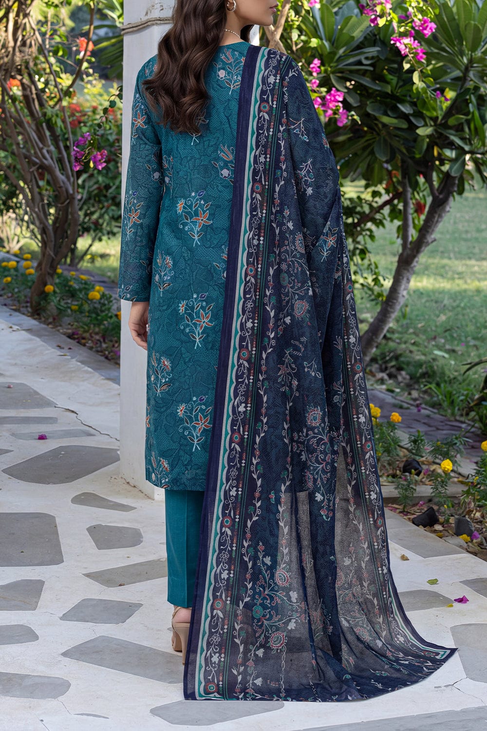 SAYA Unstitched Printed Lawn U01-26152-P01A