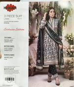 Original Khaadi Factory Leftover Lawn Digital Print 3 Piece Dress  HF2412A