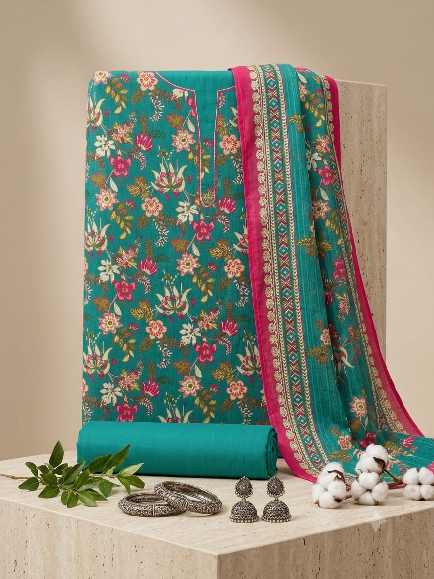 Murashe by Bin Amin Premium Lawn Unstitched 3 Piece Suit