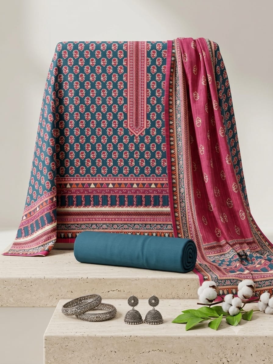 Murashe by Bin Amin Premium Lawn Unstitched 3 Piece Suit 