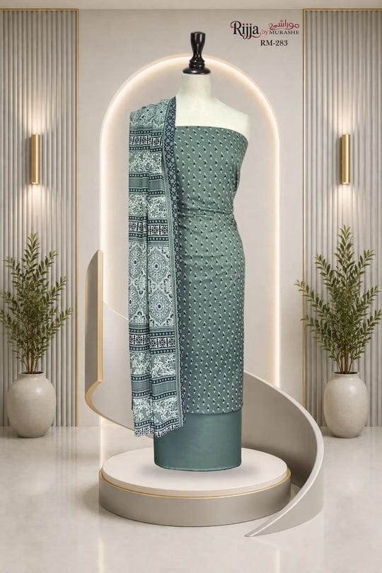 Murashe by Bin Amin Premium Lawn Unstitched 3 Piece Suit