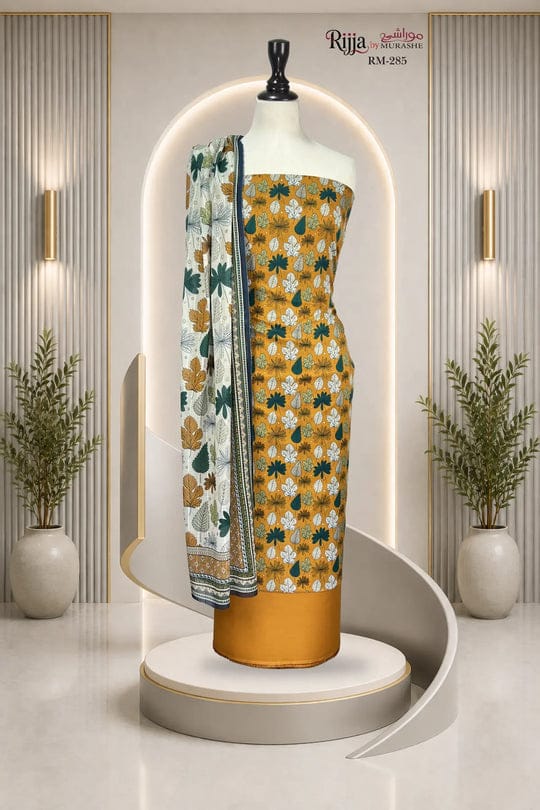 Murashe by Bin Amin Premium Lawn Unstitched 3 Piece Suit 