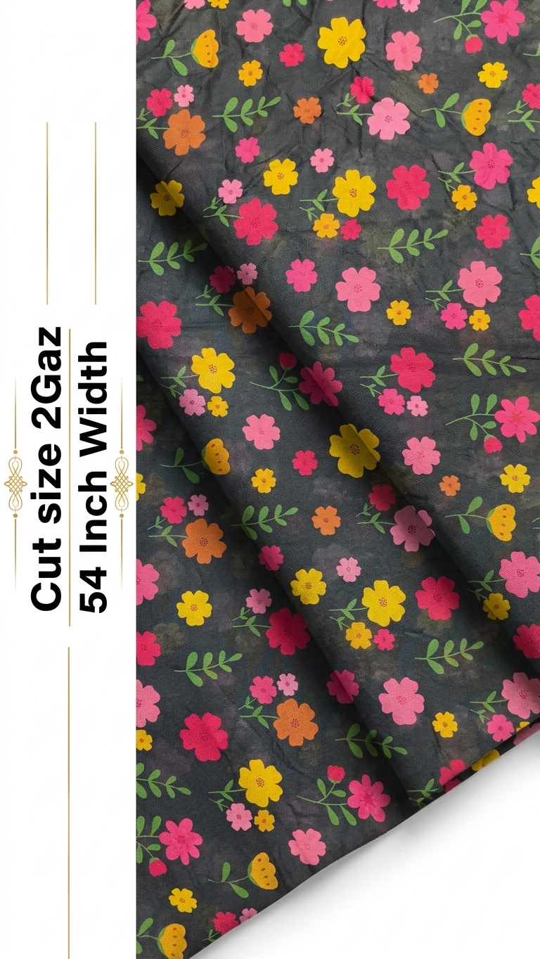 Premium Lawn Cut Piece Fabric |