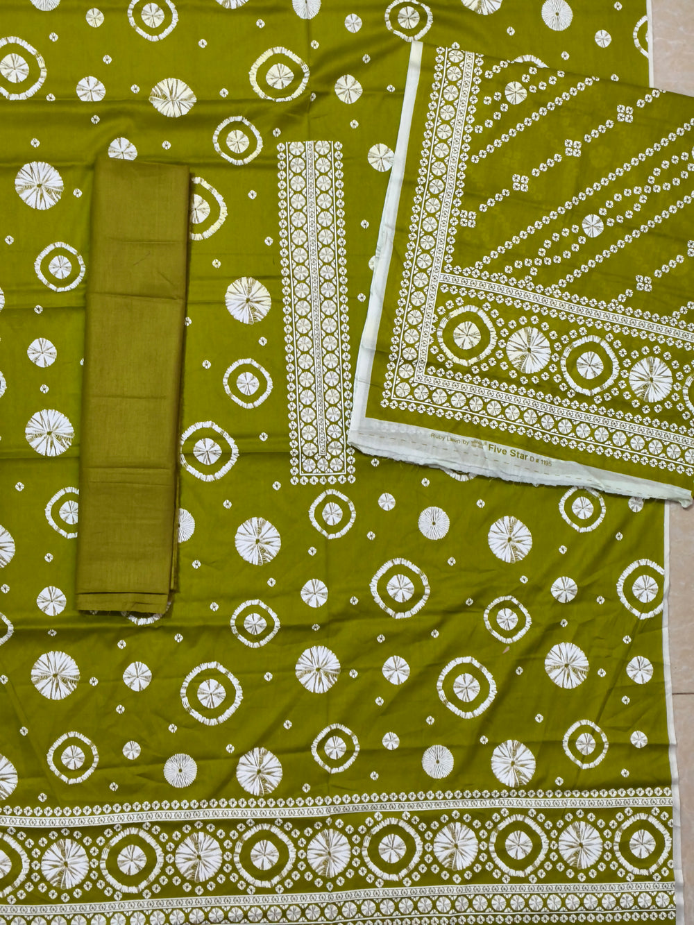 3pc branded lawn fivestar 