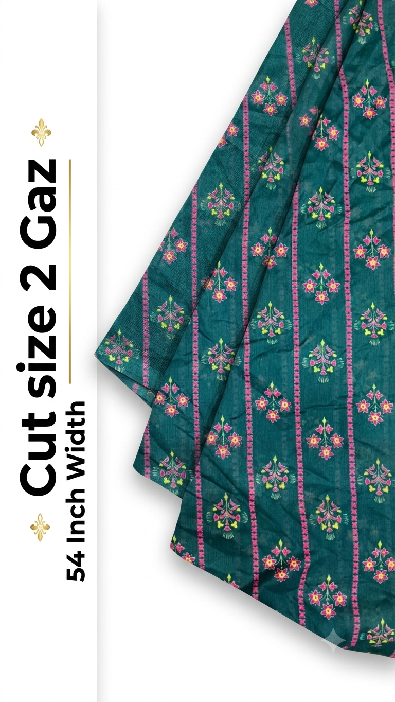 Premium Lawn Cut Piece Fabric |
