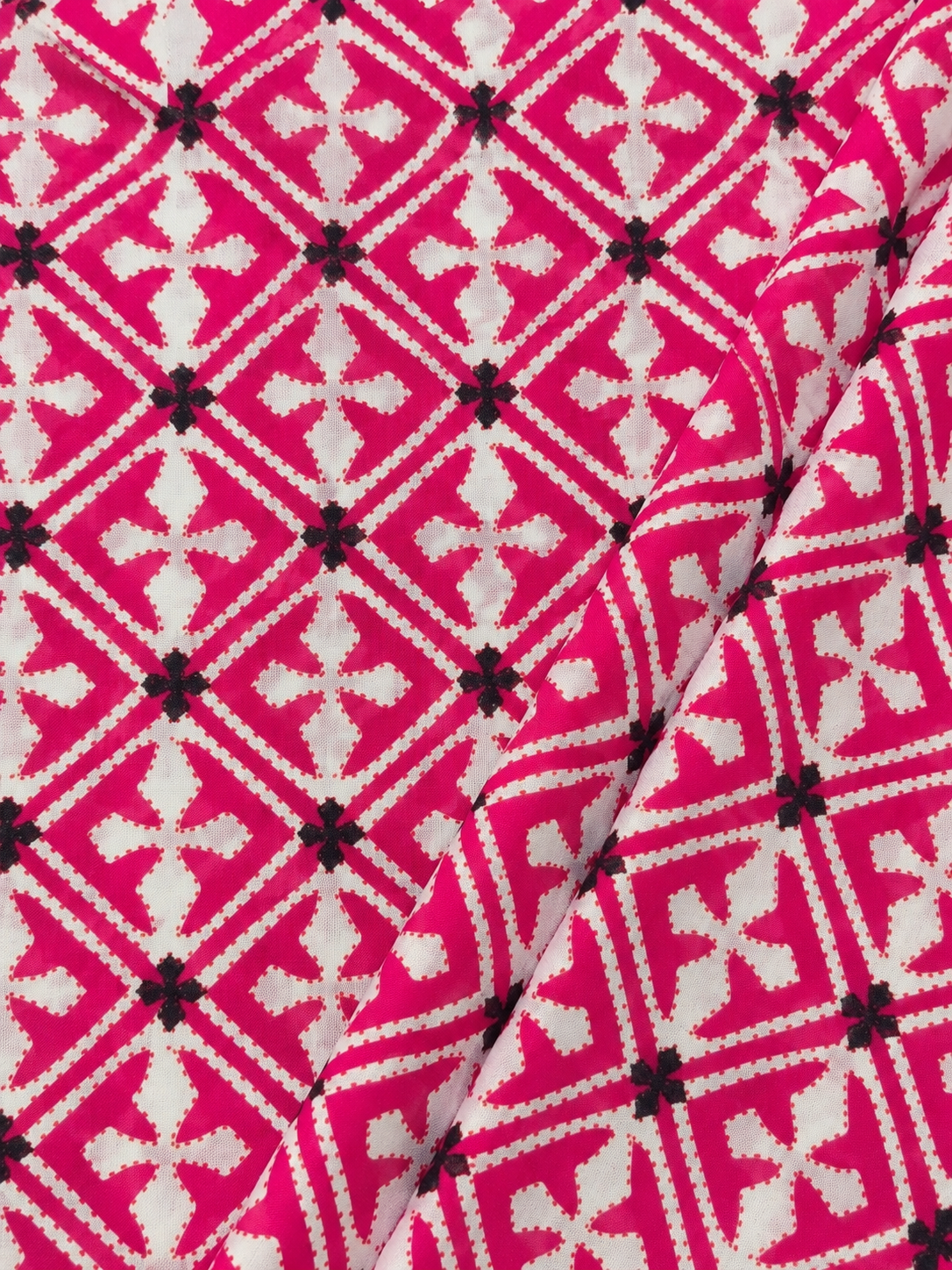 Premium Printed Lawn Fabric  | Soft Summer Lawn | Ittehad Cut Piece