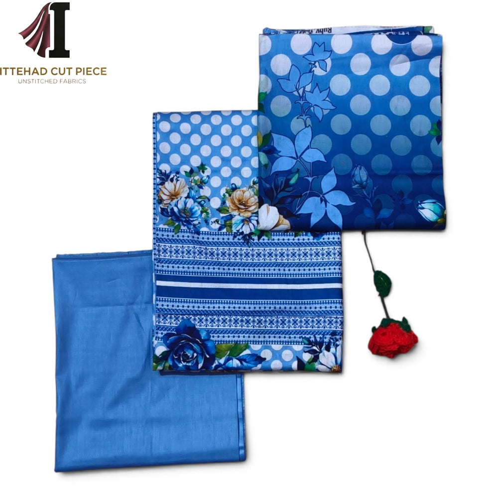 Five star 3PC Unstitched Lawn Suit | Premium Summer Collection Pakistan