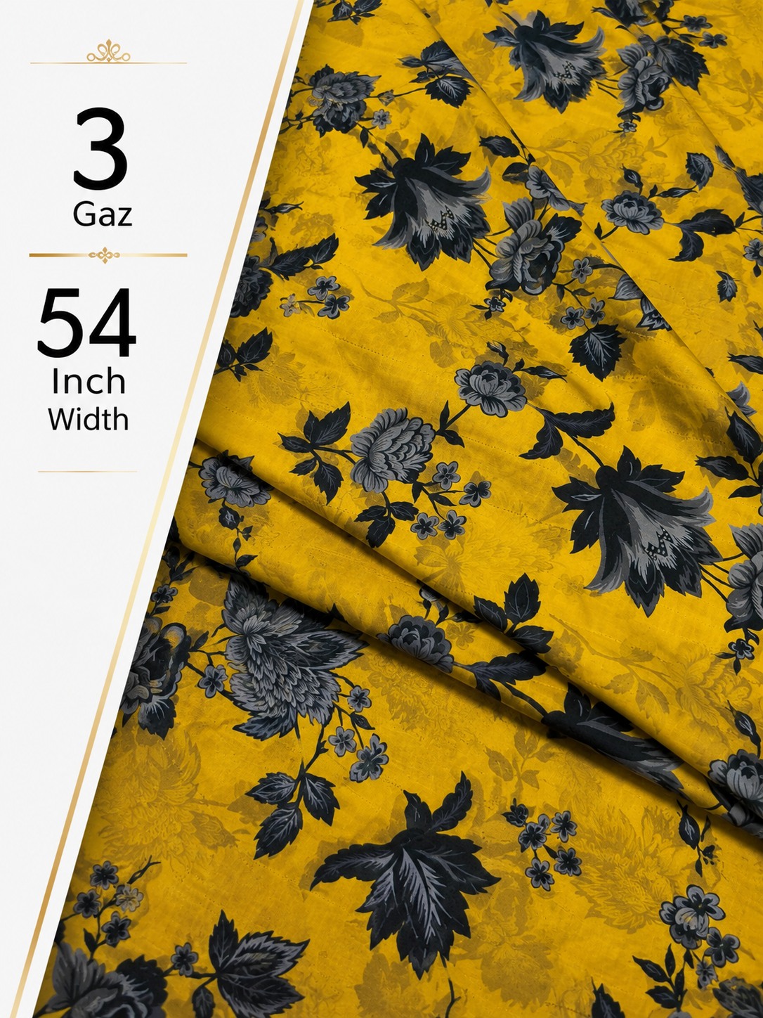 Premium Lawn Cut Piece Fabric |  Rs400 pr yard | 54 Inch Width | Ittehad Cut piece